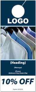 Dry Cleaning Door Hanger 1