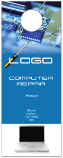 PC Repair Door Hanger