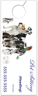Pet Sitting Door Hanger